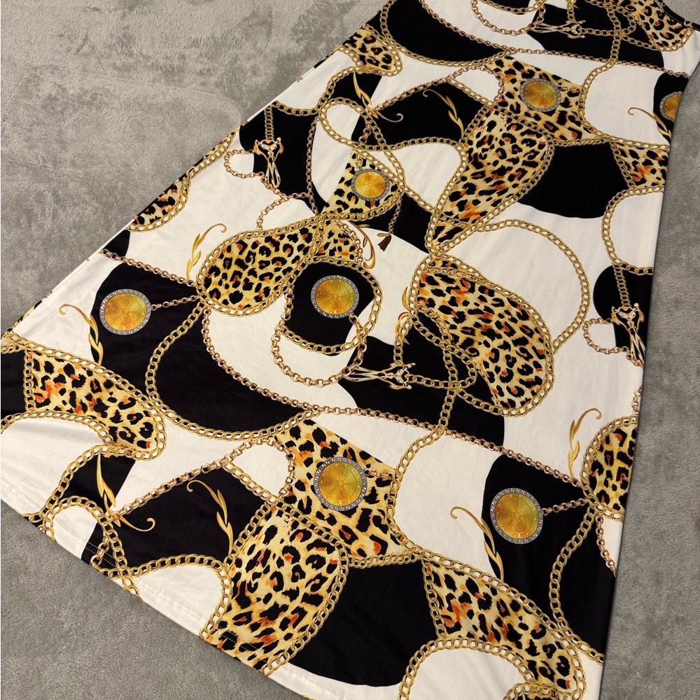 Leopard Print Maxi Dress